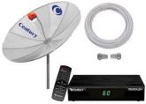 antena parabólica 1,70m completa